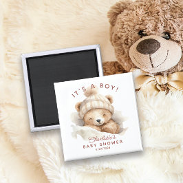 Snuggle Beer Baby shower Favor Magnet