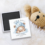 Snuggle Beer Baby shower Favor Magnet<br><div class="desc">Schattigee knuffel beer gunst magneet voor een Neutraal baby shower. Overeenkomende objecten beschikbaar in onze winkel.</div>