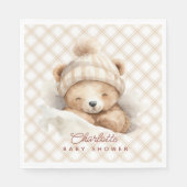 Snuggle Beer Baby shower Servet (Voorkant)