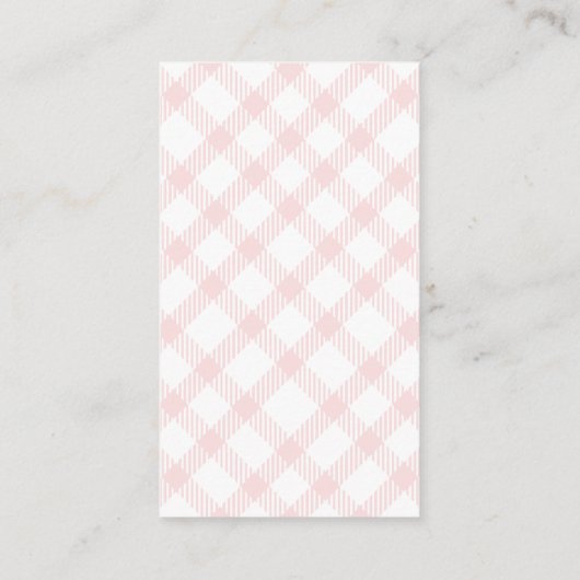 Snuggle Beer Luier Raffle Ticket Behuizing Kaart (Achterkant)