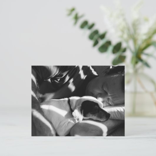 Snuggle Briefkaart (Staand voorkant)