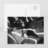 Snuggle Briefkaart (Voorkant / Achterkant)