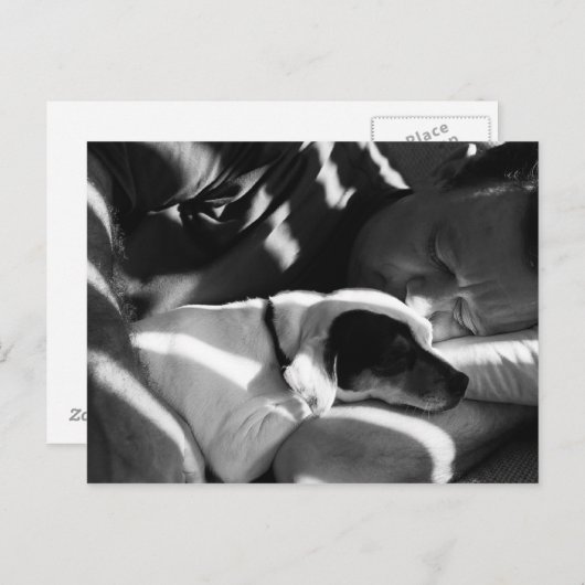 Snuggle Briefkaart (Voorkant / Achterkant)