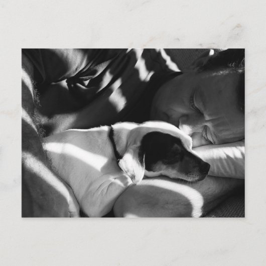 Snuggle Briefkaart (Voorkant)