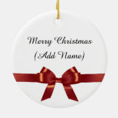 Snuggle Buddies Kat en Hond Kerst Ornament (Achterkant)