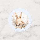 Snuggle Bunny Het is een jongen Confetti (Kleine voorkant)