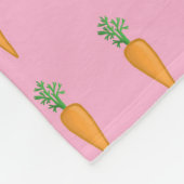Snuggle Bunny Pink Fleece Blanket (Hoek)