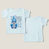 Snuggle Gnomies Bella + Canvas Peuter Tri-blend (Ontwerp Voorkant & Achterkant)