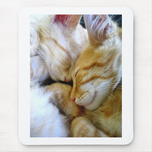 Snuggle Kittens Mousepad Muismat (Voorkant)