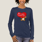Snuggle Meowgic Funny Cat Pun Art Tri-Blend Shirt (Voorkant)