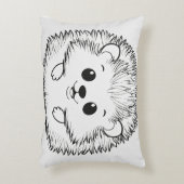 Snuggle Prickles Pillow - Schattige egel Accent Kussen (Voorkant(Verticaal))
