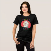 SNUGGLE PUPPY van Sandra Boynton. Tri-Blend Shirt (Voorkant volledig)