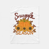 "Snuggle Season" Fleece deken (Voorkant)