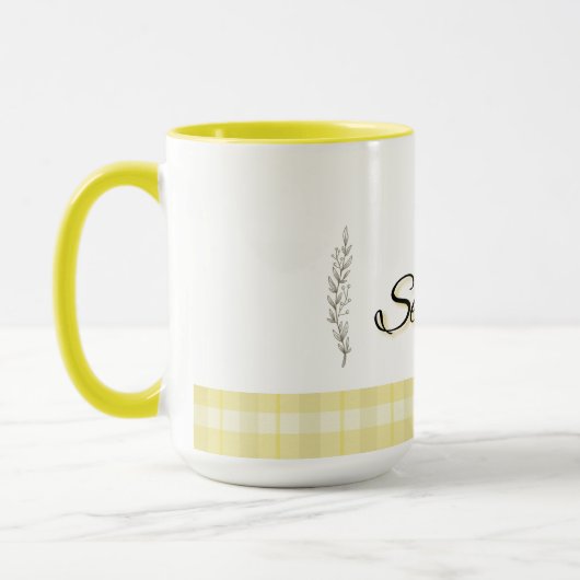 Snuggle Season (in het Engels) Mok (Links)