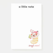 Snuggle Season Puppy in Stocking Post-it® Notes (Voorkant)