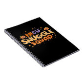 Snuggle Squad NICU Nurse Neonatal Nurse Halloween  Notitieboek (Rechterzijde)