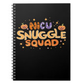 Snuggle Squad NICU Nurse Neonatal Nurse Halloween  Notitieboek (Voorkant)