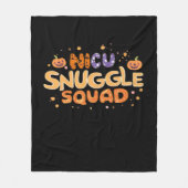 Snuggle Squad NICU Verpleegster Neonatale Verpleeg Fleece Deken (Voorkant)