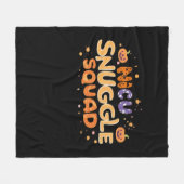 Snuggle Squad NICU Verpleegster Neonatale Verpleeg Fleece Deken (Voorkant (Horizontaal))