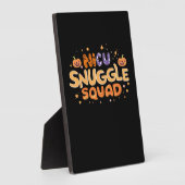 Snuggle Squad NICU Verpleegster Neonatale Verpleeg Fotoplaat (Zijkant)