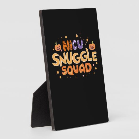 Snuggle Squad NICU Verpleegster Neonatale Verpleeg Fotoplaat (Zijkant)