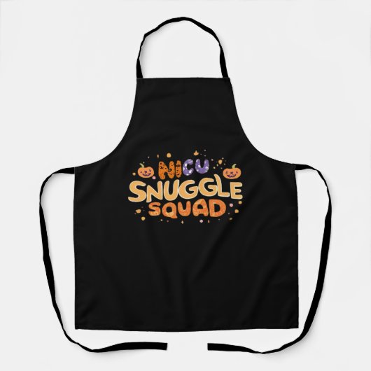 Snuggle Squad NICU Verpleegster Neonatale Verpleeg Schort (Voorkant)