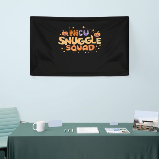 Snuggle Squad NICU Verpleegster Neonatale Verpleeg Spandoek (Beurs)