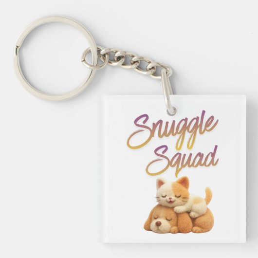 Snuggle Squad  Sleutelhanger (voorkant)