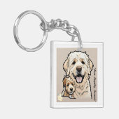 "Snuggle Squad" Sleutelhanger (Voorkant Links)