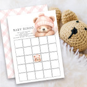 Snuggle Up Beer Baby shower Bingo Game Uitnodiging