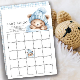 Snuggle Up Beer Baby shower Bingo spel Kaart