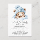 Snuggle Up Beer Boek voor Baby Informatiekaartje (Voorkant)