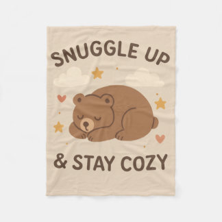 Snuggle up en blijf gezellig 🥱😴 Fleece Deken