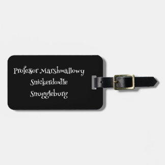 SnuggleNames: aangepast Bagagelabel