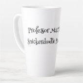 SnuggleNames: aangepaste Mok voor cadeaulatte (Linkerhoek)