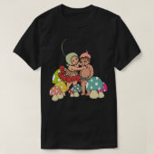 Snugglepot en cuddlepie en paddenstoelen t-shirt (Design voorkant)