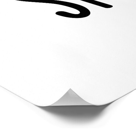 Snuggles Funny Nugget Couple Pun Poster (Hoek)