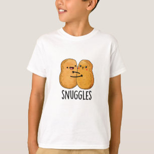 Snuggles Funny Nugget Couple Pun T-shirt