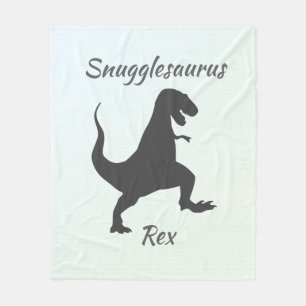 Snugglesaurus Rex Blanket Fleece Deken