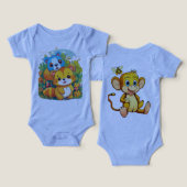 SnuggleWear – Gentle Cotton Baby T-Shirts (Ontwerp Voorkant & Achterkant)