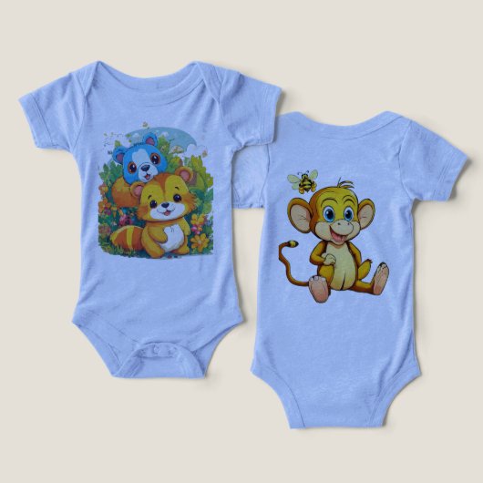 SnuggleWear – Gentle Cotton Baby T-Shirts (Ontwerp Voorkant & Achterkant)