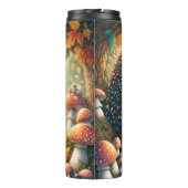 Snuggling Hedgehog Family Nest Thermosbeker (Achterkant)