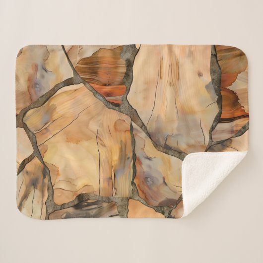 Snuggly Custom Sherpa Deken voor Kinderen (Voorkant (horizontaal))