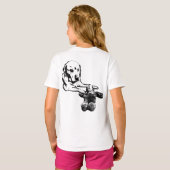 Snuggly Dog & Bear Sketch Tee T-shirt (Achterkant volledig)