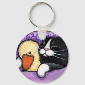 Snuggly Duck Sleutelhanger (Voorkant)