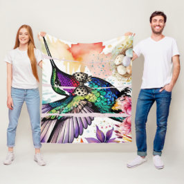 Snuggly  fleece deken