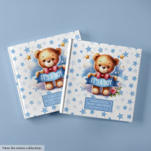 Snuggly Het is een baby shower van een teddybeer