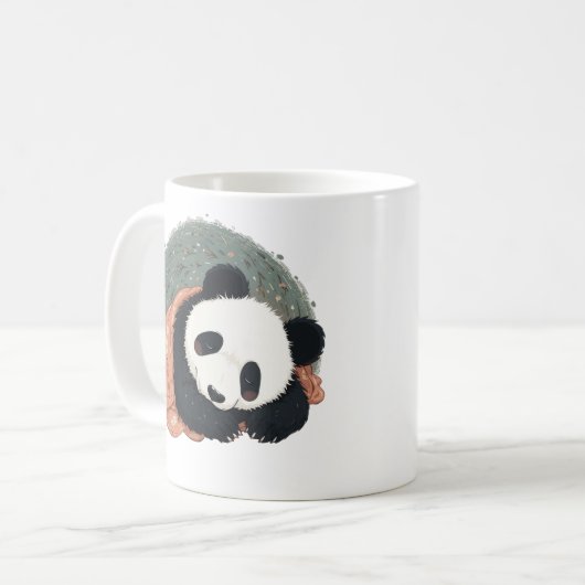 Snuggly Panda Dreams Koffie Mok (Voorkant links)