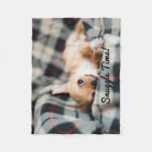 Snugle time Pup Fleece Deken (Voorkant)