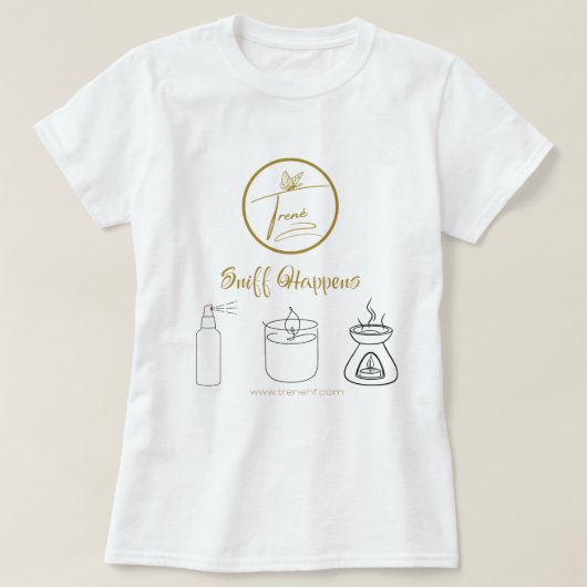 Snuif Happens Shirt (Design voorkant)